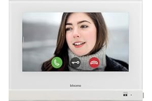 ‎LEGRAND BTICINO, 7" Video-Hausstation mit Touchscreen Monitor, MyHOME Zentrale mit WLAN/LAN und Smartphone Anbindung, 3488W