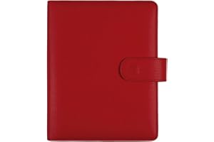 Finocam - Agenda 2024 Organizador Open Leo 1 Día Página Enero 2024 - Diciembre 2024 (12 meses) Rojo Español