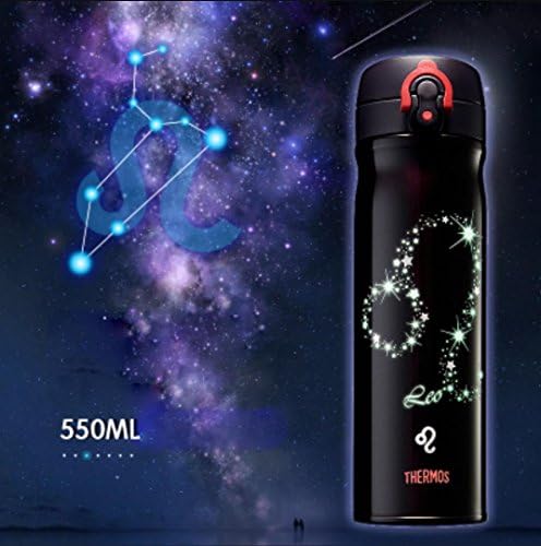 Stainless steel car straight body men and women slingshot super - light insulation Cup constellation luminous cup , 3