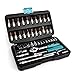 Produktbild 46 Pcs Professional Cr-V Metric Socket Set- 1/4” Drive Sockets (4-14mm), Bit Socket Set & Accessories Kit for Automotive, Plumbing, Mechanical, Engineering, and Industrial Tasks in Sturdy Storage Case
