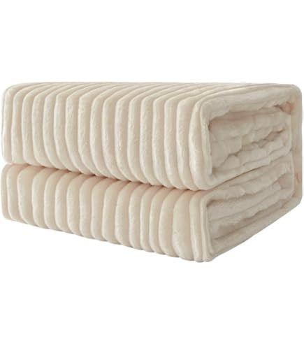 FY FIBER HOUSE Flanell-Fleece-Decke Karo - Weiche Wurfdecke 127x152cm Schwarz | Schachbrettmuster