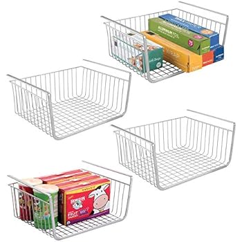 Wenko Regaleinhängekorb Aufbewahrungs-Korb für Schränke, 44 x 27 x 15