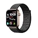 Produktbild Tervoka Für Apple Watch Armband 44mm 42mm, Gewobenes Nylon Sport Schlaufe Handgelenk Uhrband Ersatz Armreif Uhrenarmband für iWatch Apple Watch 42mm 44mm Series 4/3/2/1, Schwarz