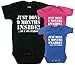 JUST DONE 9 MONTHS INSIDE out on parole FUNNY BABY VEST BODYSUIT (3-6 Months, Hot Pink)
