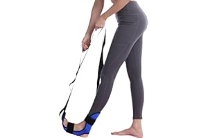 Amfrpar Sangle de Yoga Bandes élastiques d'exercice d'entraînement Sangle Yoga Etirement Ceinture de Yoga Sangle d'exercice Fascia Stretcher Bande Elastique Yoga pour Yoga, Fitness, Pilates