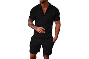 ETHKIA Men's Casual Tracksuit Set loose fitting Floral Print Men Summer sets Casual button down Henley T Shirts For Men Stretch Holiday Fashionable Set Valentine's Day tee Outfits For Men 2 Piece Sets Formal