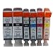 Produktbild Generisch Kompatible Tintenpatronen Ersatz für Canon PGI-520 CLI-521 PIXMA IP3600 IP4600 IP4700 MX860 MX870 MP540 MP550 MP560 MP620 MP630 MP640 MP980 MP990