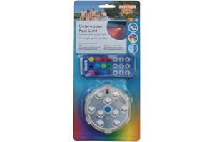 Summer Fun Unterwasserlicht 3'' mit Magnet und Fernbedienung