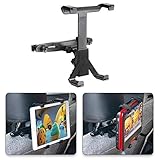 soporte dvd coche entre asientos 💗 HolSoporte universal de asiento trasero para automóvil: puede cambiar la altura de los brazos de soporte (altura máxima: 190 mm, grosor máximo: 54 mm), podría ser fácilmente compatible con todas las tabletas de 7-12 pulgadas y reproductores de DVD portátiles, Nexus 7, Galaxy Tab, Kindle FireHD / 7/6, Fire HDX 8.9 / 7, iPad Mini, iPad Air / 4/3/2/1 y muchos más.