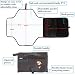 Portable Changing Mat - IntiPal Baby Nappy Changing Pad - Diaper Changing Mats - Waterproof Zipper Stroller Diapers Storage Kit Station Clutch Purse for Travel Supermarket Park & Home