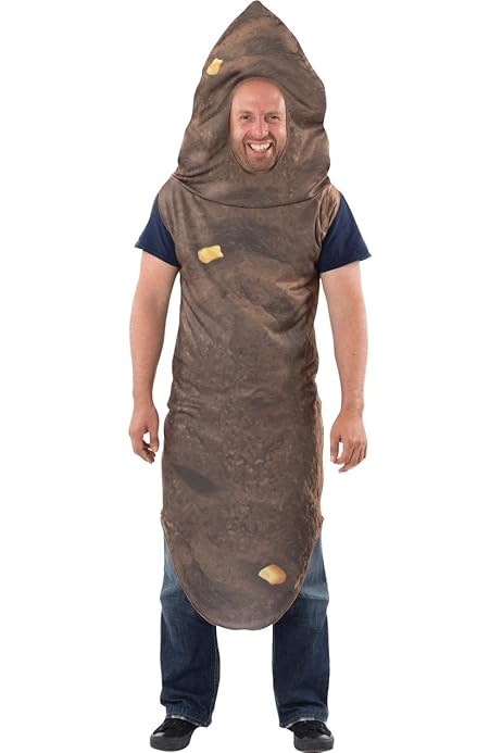 Orion Costumes Mens Number Two Giant Poo With Corn Funny Novelty Stag Do Fancy Dress Costume Amazon Co Uk Clothing