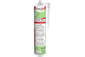 Sopro Sanitär Silikon Silicon Fugen Abdichtung 310 ml (jurabeige 33)