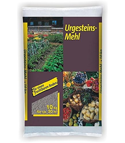 Urgesteinsmehl 25 Kg | Gesteinsmehl zur Bodenverbesserung | Fr Tiere und  Garten | Steinmehl Dnger zur Pflanzenstrkung und liefert wichtige  Nhrstoffe : Amazon.de: Garten
