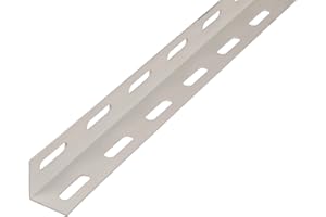 Alberts 432379 Winkelprofil | weiß kunststoffbeschichtet | 2000 x 27 x 27 mm