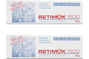 Retimax 1500 Vitamin A, Retinol, Protective Ointment, Anti-Ageing Anti-Wrinkles Cream for Sensitive & Dehydrated Skin - 30g (2)