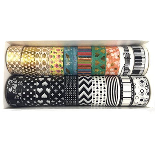 EDGEAM Washi Tape 20 piezas cinta adhesiva banda decorativa Masking Tape reviews EDGEAM Washi Tape 20 piezas cinta adhesiva banda decorativa Masking Tape