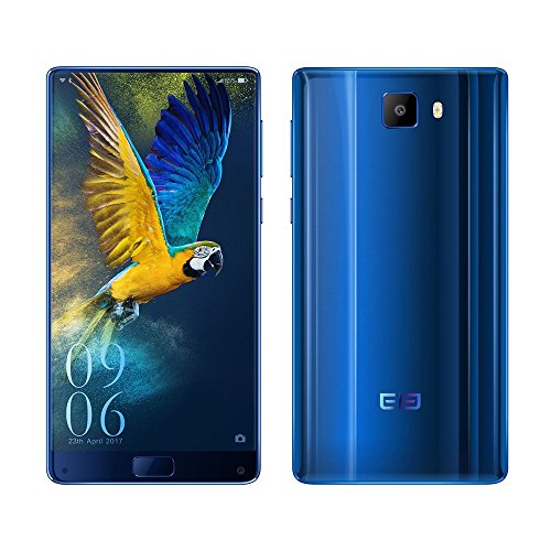 Elephone S8- 4G Smartphone ohne Vertrag, 6.0 Zoll, Android 7.1.1, Deca-Core Helio X25 CPU Mali T880 2.5GHz , 4GB RAM 64GB ROM, 4000mAh, Fingerabdruckerkennung, Dual Kamera, Dual SIM (Blau)