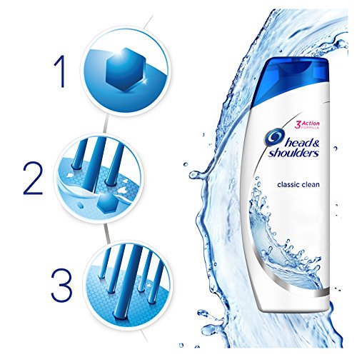 Head & Shoulders Classic Clean Anti-Schuppen Shampoo, 6er Pack (6 x 300 l) - 3