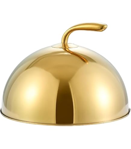 Zerodeko Cloche Alimentaire Acier Inoxydable Couvercle Protecteur Pour Repas Fourniture De Cuisine Pratique