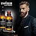 Want a Thicker Softer Beard? Beard Growth Oil From Swiss Lab Series - Beard Growth Accelerator, For Stronger, Fuller Healthier Beard Growth 50 milliliters