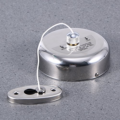 ULTNICE Einzelne versenkbare Wäscheleine Edelstahl 304 - 7