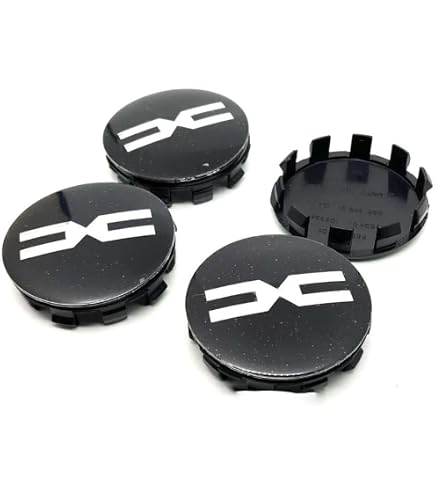 Cache-moyeux Pour Dacia Duster (2010-2025) - Lot De 4, Diamètre 60 Mm, Matériau Haute Qualité, étanche Et Anti-poussière