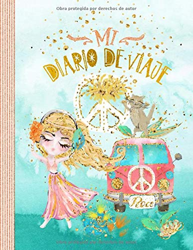 Mi Diario de Viaje: Libro de Registro de Viajes Guiado Infantil DIN A4 - Libro de Seguimiento de Historias para Escribir, Dibujar, Gratitud - Diario ... - Cuaderno de Viaje para Niños y Niñas