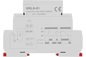 YWBL-WH Flüssigkeitsstand Steuerrelais Wasserstandsregler 10A AC/DC 24V-240V GRL8-01