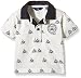 GANT Baby Boys 0-24m Sc Ss Rugger Allover Print Polo Shirt, Off-White (Eggshell), 6-9 Months
