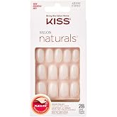 Kiss Salon Naturals Yapıştırıcılı Takma Tırnak