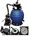 Produktbild WT Trade Power Sandfilter Sandfilterpumpe für Pool 11.000 l/h | Sandfilteranlage Poolfilter | Filteranlage Filterkessel Schwimmbecken