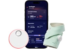 Owlet Dream Sock® - Smart Baby Monitor - Track Live Pulse (Heart) Rate, Oxygen in Infants