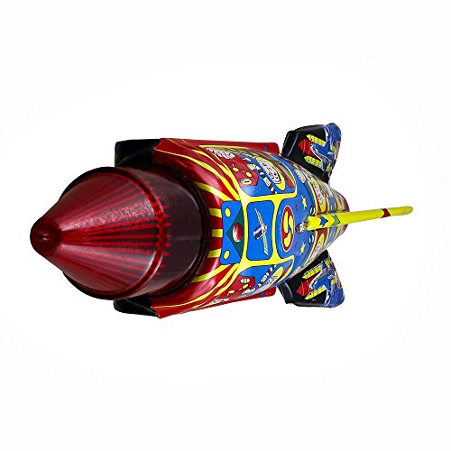 Antiguos juguetes de hojalata de colección Space Rocket