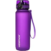 Uzspace 800ml -Yeni Ebat-Boy 25 cm-Tritan Su Matarası Bpa Koku Sızdırma Yok MOR