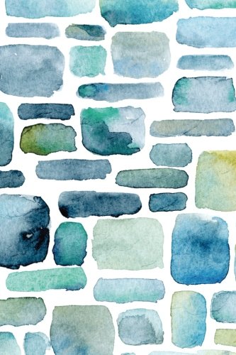 Multi-Color Stones Journal 4: (6 x 9 Small)(Dot Grid) Blank Journal Notebook Organizer Planner Sketchbook Gratitude Diary Pocket Size