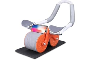 ‎UMIKK Automatisches Rebound Aabdominal Wheel, 2023 New Wheels Roller Domestic Bauchtrainer,Bauchroller Für Bauchmuskeltraining Mit Stabilen Doppelrädern Und Automatischem Rückprall