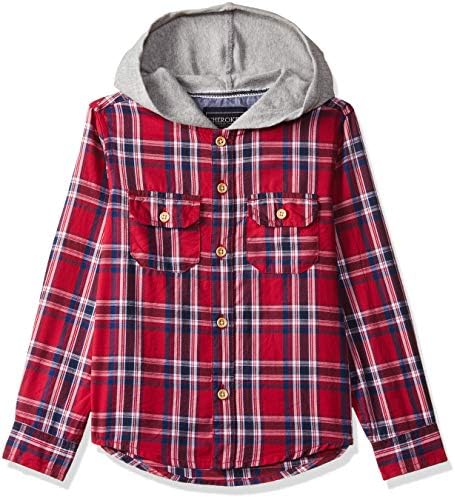 Cherokee by Unlimited Boys' Checkered Regular Fit Shirt