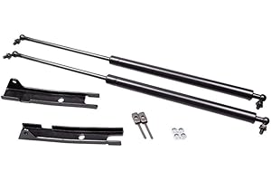 JINGLINGKJ Juego de 2 amortiguadores de gas modificados para la parte delantera del capó para Hilux SR5 M70 M80 Revo 2015-2018