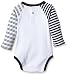 Pumpkin Patch Unisex Baby Meerkat Long Sleeve Bodysuit Plain Bodysuit, White (Clean White), 0-3 Months (Manufacturer Size:0-3M)