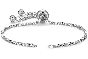 DanLingJewelry Adjustable Bracelet Chains Extender Chains with Ends for Bracelets Jewellery Making