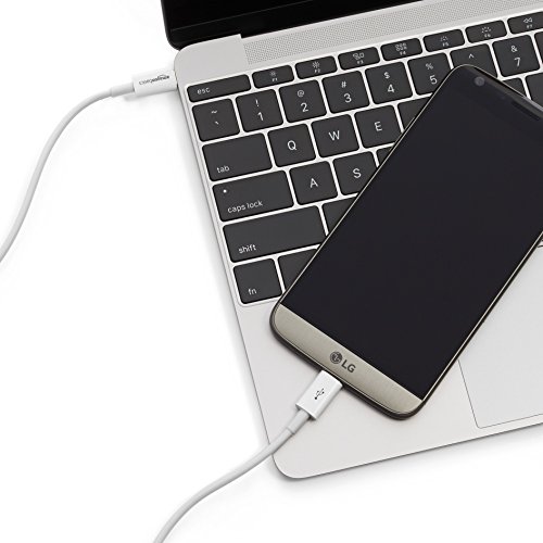 AmazonBasics – Verbindungskabel, USB Typ C auf USB Typ C, USB 2.0, 0,9 m, Weiß - 6