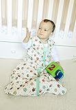 Schlummersack Baby Sommerschlafsack 0.5 Tog – Simply Eule – erhältlich in verschiedenen Grössen: von Geburt bis 6 Jahre - 3