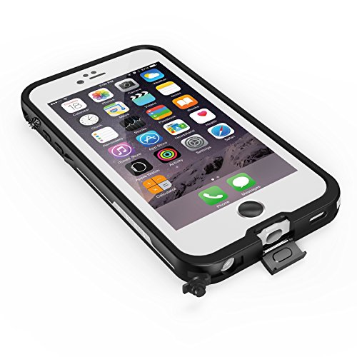 Funda Impermeable Para M  vil iPhone 6 6s 4 7 inch  Easylife Carcasa Anti-agua a Prueba de Agua Golpes Polvo Funda Protectora de Cubierta Waterproof Case for Apple iPhone 6s 6  blanco 