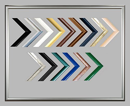 Biggy Kunststoff Bilderrahmen 40x120 cm 120x40 cm Farbauswahl: hier Schwarz matt viele Größen mit Acrylglas