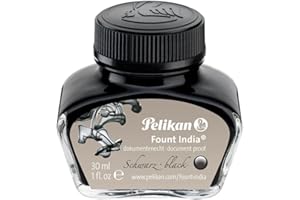 ‎PELIKAN Pelikan 221143 Fount India Kunststoff-Behälter, 30 ml, 1 Set, schwarz 1 Stück (1er Pack)