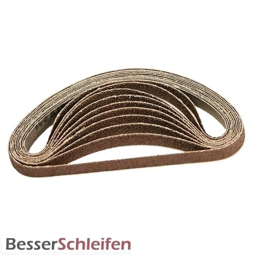 10 Gewebe Schleifbänder 25 x 762 Korn 240