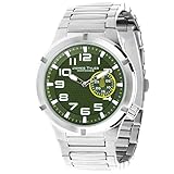 James Tyler Herren-Armbanduhr, Quarz-Werk, Edelstahlband gebürstet, JT703-1