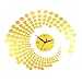 Produktbild Yetaha 3D Acryl Dot Punkt Spiegel Uhr Wandaufkleber Umweltfreundlich Mirror Wall Stickers Clock Wandtattoos Home Dekoration