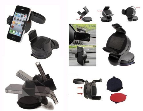 Soporte para Tel fonos Universal para la Luna del Coche Rotatorio -Soporte de Coche Universal WindShield Compact reviews Soporte para Tel fonos Universal para la Luna del Coche Rotatorio -Soporte de Coche Universal WindShield Compact