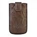Produktbild Original Bugatti Handy Leder Tasche mit Ausziehlasche - Unique Tobacco - Size M - für Samsung Mobiltelefone